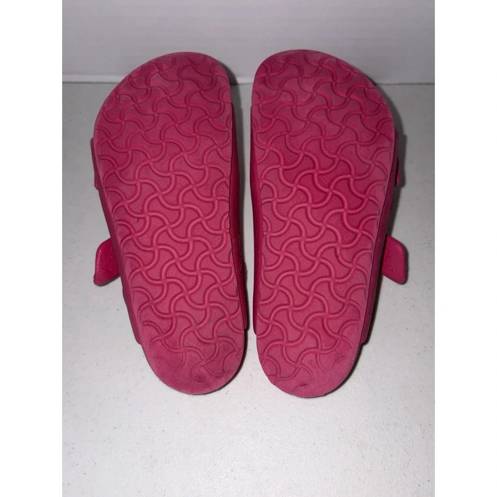 Girls Birkenstock Arizona Pink Sandals Slides Kids Size EU 28 US 10